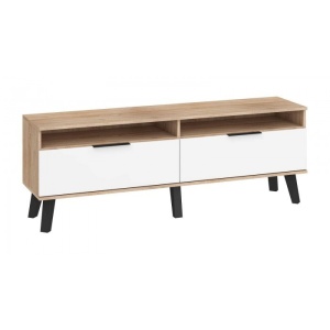 MASUTA TV SVEN 2D(SVN-11) DIVERSE VERSIUNI DIN PLACI LAMINATE SI LEMN VLD - Img 5