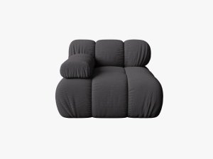 MODUL CANAPEA BELLIS, PE STANGA, ESPESSO, CU TAPITERIE DIN TEXTIL 3D SONIC, MICADONI