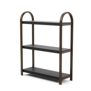 NOPTIERA/RAFT BELLWOOD NUC/NEGRU, CONFECTIONATA DIN LEMN, STIL MODERN - Img 2