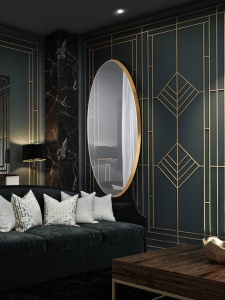 OGLINDA DECORATIVA 173CM, ARIES, COD 119573, STIL MODERN SCHULLER