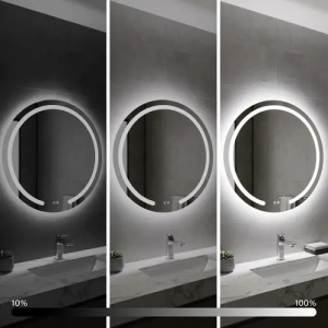 OGLINDA PENTRU BAIE, CU LED, MODERN 50 CM, CALITATE SUPERIOARA - Img 5