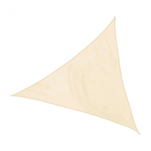 PARASOLAR TRIUNGHIULAR 3X3X 3 BEJ, POLIESTER