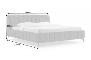 PAT AMSTERDAM 180X220CM, MATERIAL CATIFEA GRI, STIL MODERN, ARTIM GROUP SELECTION - Img 7