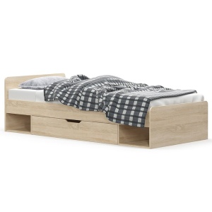 PAT DE O PERSOANA 90x200 TEYO DIN STEJAR STIL MODERN TK - Img 2