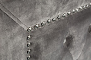 PAT DUBLU, EXTRAVAGANCIA 180CM, COD 38968 GRI ARGINTIU, DESIGN MODERN - Img 3