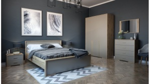 PAT MODERN SIENNA TEDDY 160CM DE CALITATE DIN PLACI LAMINATE