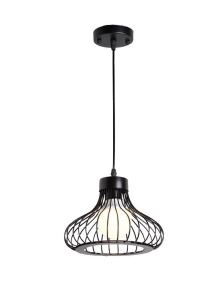 PENDUL 181693, LOFT STYLE, 22x16,5/106,5 cm, NEGRU, DIN OTEL SI METAL DE INALTA CALITATE, STIL MODERN, TU