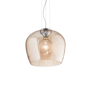 PENDUL BLOSSOM SP1, AMBER, DIN STICLA, STIL MODERN