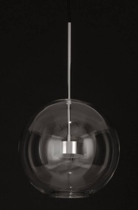 PENDUL CAPRI 60, DIN METAL SI STICLA, CROM/TRANSPARENT, STIL MODERN, B2 - Img 2