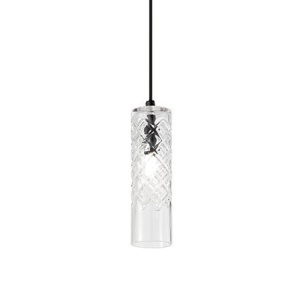 PENDUL COGNAC- 3 SP1, TRANSPARENT, DESIGN DECORATIV, IDEAL LUX
