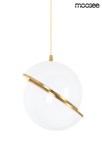 PENDUL GLOBE 25 GOLD, CONFECTIONAT DIN STICLA SI METAL, STIL MODERN - Img 2