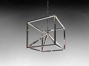 PENDUL OBLIC 753260 LED CU DESIGN MODERN DIN METAL CROMAT SI LED SCHULLER - Img 2