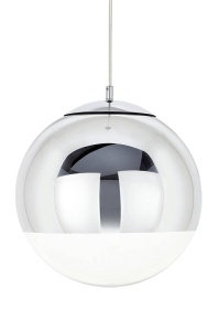 PENDUL REFLEX UP 40, CROM/TRANSPARENT, DIN METAL SI STICLA, STIL MODERN, B2