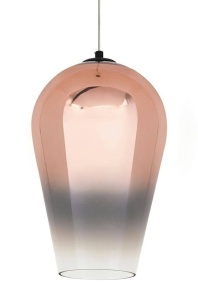 PENDUL VENZA 30, CUPRU, DIN STICLA, STIL MODERN, B2