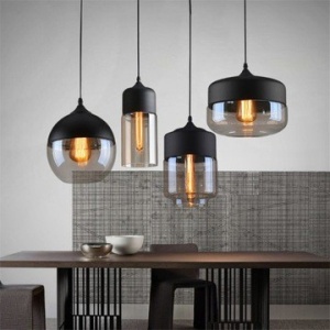 PENDUL ZENIT C BLACK APP020-1CP, 25x18/100 cm, NEGRU, DIN STICLA DE INALTA CALITATE, METAL SI PLASTIC, STIL MODERN, TU - Img 6