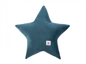 PERNUTA DECORATIVA VELVET STAR OCEAN DIN CATIFEA BA