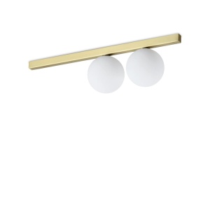 PLAFONIERA BINOMIO PL2, ALAMA, DIN METAL, STIL MODERN
