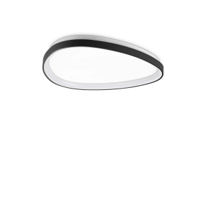 PLAFONIERA GEMINI PL D061, NEGRU, DIN METAL, STIL MODERN