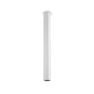 PLAFONIERA SKY PL1 H75, ALB, DIN METAL, STIL MODERN