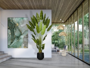 PLANTA ARTIFICIALA, AVE PARAISO 250CM, DIN PVC, SCHULLER