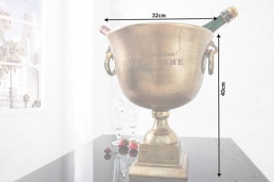 RACITOR/SUPORT 40CM, CHAMPAGNE, AURIE, COD 37607, ASPECT MODERN - Img 7