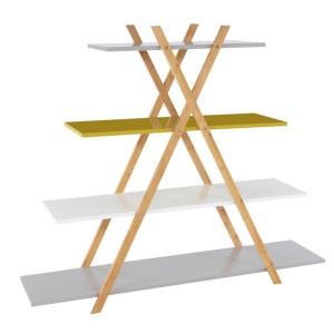 RAFT JENSEN BBP-44, BAMBUS/MULTICOLOR, DIN MDF SI BAMBUS, STIL MODERN, TK - Img 1