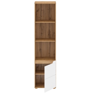 RAFT VINCO R2, MODEL DREAPTA, STEJAR WOTAN/ALB EXTRA LUCIOS HG, DIN DTD LAMINAT SI MDF, STIL MODERN, TK - Img 2