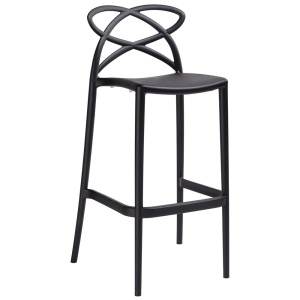 SCAUN DE BAR NEGRU ARCO STIL MODERN B2 - Img 1