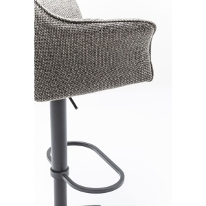 SCAUN DE BAR TINKTANK, CU TAPITERIE DIN POLIESTER SI CADRU DIN METAL, STIL MODERN - Img 4
