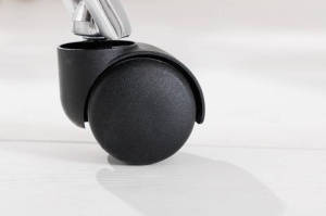 SCAUN DE BIROU, BIG DEAL 107/117CM, METAL SI PIELE ECO DE CULOARE NEAGRA, COD 41022 - Img 5