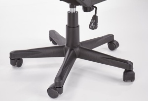 SCAUN DE BIROU CAYMAN, ALBASTRU/GRI/NEGRU, TAPITERIE DIN STOFA SI PICIOARE DIN METAL, STIL MODERN - Img 5