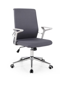 SCAUN DE BIROU ICE GRI STIL MODERN HALMAR - Img 1
