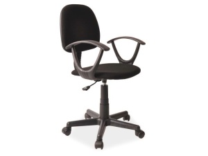 SCAUN DE BIROU PENTRU COPII Q-149 NEGRU STIL MODERN