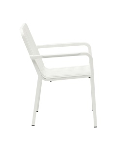 SCAUN DE TERASA PUREZZA 21, REALIZAT DIN ALUMINIU, CULOARE ALB, PENTRU UZ COMERCIAL, ARTIM GROUP SELECTION - Img 3