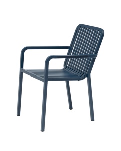 SCAUN DE TERASA PUREZZA 21, REALIZAT DIN ALUMINIU, CULOARE ALBASTRU, PENTRU UZ COMERCIAL, ARTIM GROUP SELECTION - Img 4