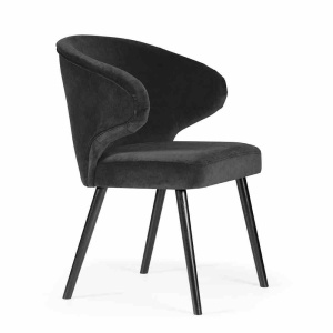 SCAUN DINING ANKARA, NEGRU, STIL MODERN