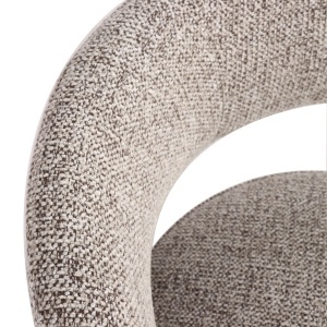 SCAUN DINING, CONTIGO, REALIZAT DIN LEMN DE FAG SI TEXTIL, CULOARE CAPPUCCINO, DESIGN DEOSEBIT, RICHMOND INTERIORS - Img 2