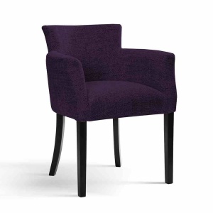 SCAUN DINING FARO, MOV/NEGRU, STIL CLASIC
