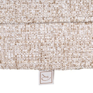 SCAUN DINING, MORI, REALIZAT DIN LEMN DE CAUCIUC, SPUMA SI TEXTIL, CULOARE CREM/NATUR, DESIGN DEOSEBIT, RICHMOND INTERIORS - Img 11
