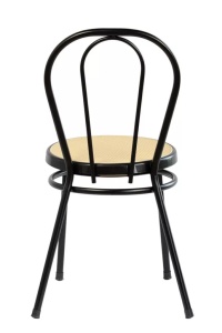 SCAUN DINING, NEGRU/NATURAL, DIN METAL, ARTIM GROUP SELECTION - Img 8