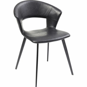SCAUN DINING REUNION, CONFECTIONAT DIN POLIURETAN SI METAL, STIL MODERN