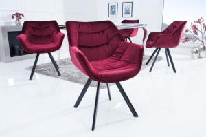 SCAUN DINING SAU BIROU DUTCH COMFORT ERGONOMICE ROSU 38598 - DESIGN MODERN