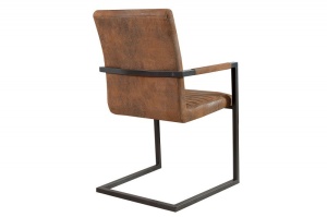 SCAUN DINING SAU BIROU NEGRU/MARO ANTIC IMPERIAL DESIGN VINTAGE - Img 4