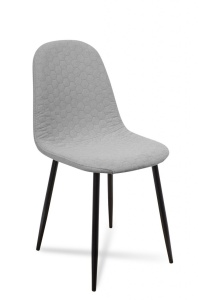 SCAUN DINING TIMOR GRI /NEGRU - DESIGN MODERN - Img 1