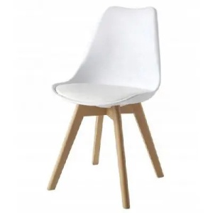 SCAUN DINING TORONTO FAG/ALB STIL SCANDINAV
