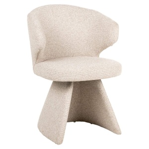SCAUN DINING ZENITH BISCOTTI, 214162, CONFECTIONAT DIN POLIESTER, METAL SI SPUMA, BEJ, STIL MODERN - Img 2