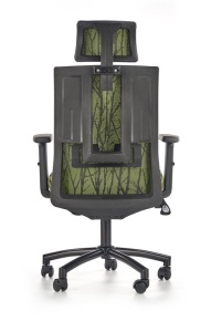 SCAUN DIRECTORIAL TROPIC NEGRU/VERDE STIL MODERN HALMAR - Img 5