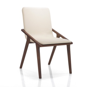 SCAUN ELEGANT, GEMMA, DIN LEMN MASIV SI PIELE ECO, ARTIM GROUP SELECTION