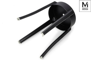 SCAUN NEGRU, CONFECTIONAT DIN POLIPROPILENA CALMAR, STIL MODERN - Img 3
