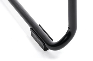 SCAUN NEGRU DIN METAL SI PIELE ECO, NET SOFT STIL MODERN B2 - Img 6